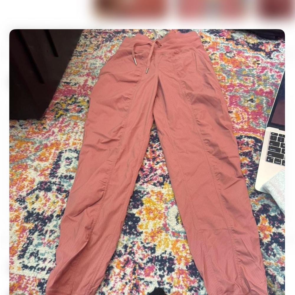 peachy pink colored dance studio Pants
